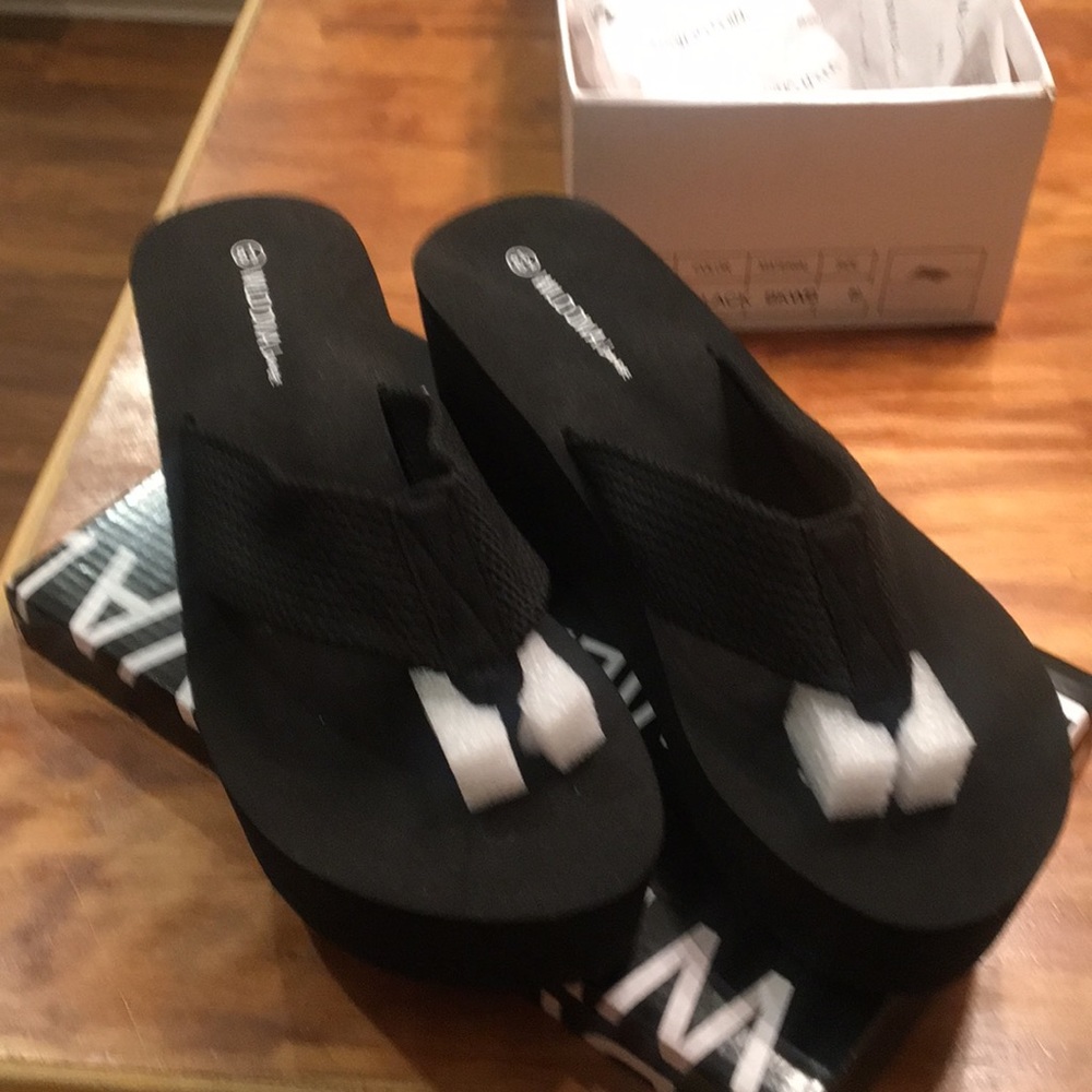 Diva Thick Foam Platform Wedge FLIP FLOP